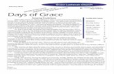 February Days of Grace...olume 27, Issue 2 Days of Grace RENEWAL Rally, Energize, Nourish, Educate, Witness and Lead Page You may have heard about our new group at church called