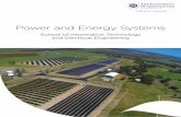 Power and Energy Systems - itee.uq.edu.au Document 2019.pdf · Power and Energy Systems research activities are centred on dynamic analysis of renewable energy integration and condition