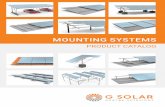 MOUNTING SYSTEMS - g-solar.eug-solar.eu/wp-content/uploads/2018/06/G-Solar-mounting-systems-catalog.pdf · de pile ground mount The DE pile ground mounting system is a very economical