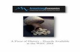 A Piece of History - Hoards Available at the WEC 2018 · The coin hoard lay undiscovered for almost another 30 years. Unfortunately, there was no formal study of the Boscoreale coins