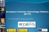 European Fisheries Technology Platform (EFTP) · Estudio del tren de propulsión 4. Navegación y manejo eficiente 5. Optimización del uso de energía a bordo. 6. Modificaciones