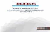 BJES - Bedër Universitybjes.beder.edu.al/uploads/bjes-201602231700584076.pdf · 4 Volume 7, Number 1 BJES Faculty of Philology and Education at “Hëna e Plotë” Beder University