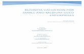 Business valuation for small and medium-sized enterprises · FCFF Free cash flow to firm FCFE Free cash flow to equity M&A Mergers & acquisitions NOPLAT Net operating profit less