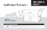 Operators Operation Manual - grillagrills.com · SILERBAC WOOD PELLET GRILL OPERATION MANUAL 7 STEP 1 – Mounting the Body Frame 1. Secure Left Plate (40) on the Platform (50) with