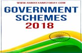 Government 2018 Schemes - goldencareer.co.ingoldencareer.co.in/magazine/Final-Govt-Schemes-2018.pdf · 2 Government Schemes in India| 28. Smart Cities Project ... Ministry of Railway