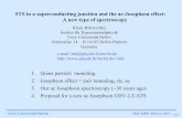 STS in a superconducting junction and the ac-Josephson ...users.physik.fu-berlin.de/~bab/teaching/MPI-FKF_WEB.pdf · Freie Universität Berlin FKF-MPG 20.Nov.2013 1/22 STS in a superconducting
