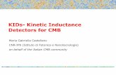 KIDs- Kinetic Inductance Detectors for CMB - INAF · KIDs M.G. Castellano – KIDs: kinetic inductance detectors - New challenges in Cosmic Microwave Backgroud studies – ASI 30
