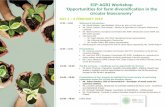 EIP-AGRI Workshop Opportunities for farm diversification ... · EIP-AGRI Workshop ‘Opportunities for ... 400 500 600 700 ar) Actual and potential harvest in Europe Additonal BBE