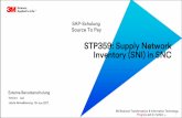 STP359 Supply Network Inventory in SNC Supplier W · 2 Dieser Kurs beschreibt den SNI-Prozess (Supply Network Inventory, Bestand im Liefernetzwerk) in SNC (Supply Network Collaboration,