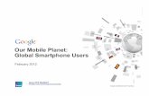 Our Mobile Planet: Global Smartphone Users - Google · Google Confidential and Proprietary Agenda 1 General Smartphone Usage 2 Mobile Local Usage 3 Mobile Commerce 4 Background 2