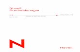 Novell BorderManager 3.9 Administration Guide · novdocx (ENU) 29 January 2007 Legal Notices Novell, Inc. makes no representations or warranties with respect to the c ontents or use