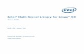 Intel(R) Math Kernel Library for Linux* OS User's Guide · interfaces/fftw2xf FFTW2.xinterfacestotheIntelMKLFFTs(Fortraninterface) interfaces/fftw3xc FFTW3.xinterfacestotheIntelMKLFFTs(Cinterface)