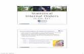 Statistical Internal Orders - University of Kentuckymyhelp.uky.edu/rwd/HTML/FI/FI_GU_321 Course Manual.pdf · FI_GU_321 LSO V1 1 Statistical Internal Orders Statistical Internal Orders