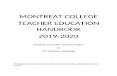 €¦  · Web viewMethods coursework, performance products including the edTPA, assessments, and gateways are designed to align the Conceptual Framework with the Montreat College