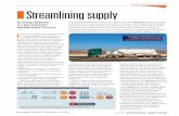 SUPPLY CHAIN MANAGEMENT IStreamlining supply · SUPPLY CHAIN MANAGEMENT INTERNATIONAL CEMENT REVIEW JUNE 2015 Material replenishment process An ERP system forms the administrative