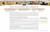 The Scientific Revolution - MsTurnbull.com · 624 Chapter 22 A combination of discoveries and circumstances led to the Scientific Revolution and helped spread its impact. During the