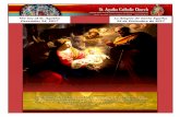 The Joy of St. Agatha La Alegría de Santa Ágatha December ... PDF-.pdf · Construir y alimentar una Comunidad Cristiana que ofrece la oportunidad de experimentar el amor incondicional