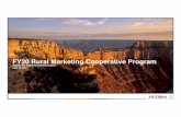 FY20 Rural Marketing Cooperative Program - tourism.az.gov · enough funds remaining in the rural marketing budget for AOT anchor efforts • In accordance with the program guidelines,