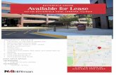 BUTTERFIELD CENTRE Available for Lease · 3,387 TO 13,079 SF AVAILABLE FOR LEASE PROPERTY DETAILS Available for Lease BUTTERFIELD CENTRE 700-720 BUTTERFIELD ROAD, LOMBARD, ILLINOIS