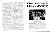 C~~~~.-------------------Vol+172+(1962)/Sabbath... · ~lae . Sa"".'. .eeorller First Issue· June 13, 1844 A Magazine for Christian Enlightenment and Inspiration "\,. Member of the