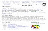 Solving Rubik's Cube for speed. - cs. storer/JimPuzzles/RUBIK/Rubik3x3x3/...آ  Rubik's cube Browse a