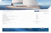 SGM 01 2017 Preisliste C34 E 160930 - bavaria-yachts.rubavaria-yachts.ru/Price-list BY/01_2017_Price list_C34_E_160930.pdf · CRUISER 34 TECHNICAL DATA C34 Length overall 9,99 m Length