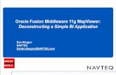 Oracle Fusion Middleware 11g MapViewer: Deconstructing a ... · NAVTEQ Propietary & Confidential NAVTEQ Oracle Delivery Format (ODF) Turnkey delivery specialized for Oracle In a standard