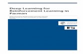 Deep Learning for Reinforcement Learning in Pacman · Deep Learning for Reinforcement Learning in Pacman Deep Learning für Reinforcement Learning in Pacman Vorgelegte Bachelor-Thesis