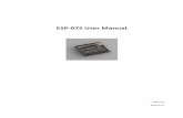 ESP-07S User Manual - rfsolutions.co.uk · ESP-07S User Manual 1. Preambles ESP-07S WiFi module is developed by AI-Thinker Co.,Ltd, core processor ESP8266 in smaller sizes of the