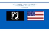 VETERANS FAMILY MEMBERS AT DARTMOUTH COLLEGE · mabelle gaudette aunt to elizabeth a. fontaine fo&m dispatcher sergeant, women’s army corps at 97 was the oldest living female veteran