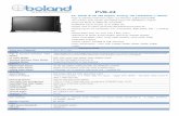 PVB-24 - marcotec-shop.de Data Sheet.pdfVideo Connectors: BNC x 2 SDI 2 Channel Input, BNC x 3 Composite, YC(S-Video), Component(Y PbPr/RGB) Input, Dual Link HDMI/DVI Connectors: DVI-I