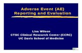 Adverse Event (AE) Reporting and Evaluation · Life-threatening adverse drug experience In-patient hospitalization or prolongation of existing hospitalization Persistent or significant