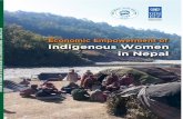 ECONOMIC EMPOWERMENT OF INDIGENOUS WOMEN IN NEPAL … · 4 Dimensions of Economic Empowerment of Indigenous Women 43 5 Awareness of and Benefit from Existing Laws and Policies 67