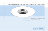 Flanges according to DIN - buerkert.de fileSupplementary instructions manual Flanges according to DIN - EN - ASME - JIS Technical data