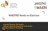 MAESTRO Hands-on Exercises - pwp.gatech.edupwp.gatech.edu/ece-synergy/wp-content/uploads/sites/332/2019/02/5... · MAESTRO: Analytical Cost/Benefit Model DNN Layer Sizes … C X S