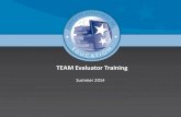 TEAM Evaluator Training · Professionalism Scoring Summative Conference 26 Repeat as needed depending on number of required observations. Coaching Conversations (Video) 27. Suggested