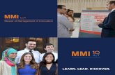 WHAT IS MMI? - University of Toronto Mississauga · Your Master’s Degree in 12 months The MMI Program is an accelerated professional degree at the University of Toronto Mississauga