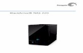 BlackArmor® NAS 220 - seagate.com · Seagate BlackArmor® NAS 220 (BlackArmor server). This guide contains complete setup instructions, as well as reference information about the