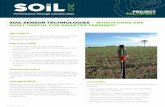 SOIL SENSOR TECHNOLOGIES - soilcrc.com.au · the three domains are highly complementary. A workshop involving Soil CRC participants and a survey of industry end-users was conducted