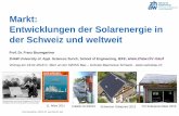 Markt: Entwicklungen der Solarenergie in der Schweiz und ...bauf/pv/talks/180118_PV_Markt_Baumgartner_v2.pdf · Franz Baumgartner, 2018-01-18; bauf Industrialisierung vor 100 Jahren