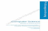  · Seite 2/51 Prüfungsordnung zum Bachelor-Studiengang Computer Science . Prüfungsordnung des Fachbereichs 2: Informatik und Ingenieurwissenschaften der Fachhochschule Frankfurt