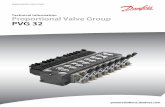 PVG 32 Proportional Valve Group Technical Information · basic modules to limit the pressure from the individual working functions. Technical Information PVG 32 Proportional Valve