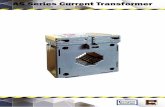 AS Series Current Transformer - pmk.co.th · AS Series Current Transformer Crompton provides an extensive range of high quality current transformers offering comprehensive measuring