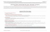 DETAILED LESSON PLAN: SPORT STATS - midschoolmath.com · MidSchoolMath Lesson Plan: Sport Stats 1 Ratios & Proportional Relationships 7.RP.A.3 Use proportional relationships to solve