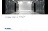 Introduction to APQP - dl.icdst.orgdl.icdst.org/pdfs/files/183fdb1682eb0f9e65f6927d6ec11fa9.pdf · The Advanced Product Quality Planning process consists of four phases and five major