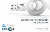 ASIA MEDIA SUMMIT 6-8 JUNE, 2017 - about.ebs.co.krabout.ebs.co.kr/files/about/files/global/Role_of_Media_in_education.pdf · < EBS MMS Service> EBS1 Content Studio Production