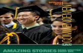 2018 commencement - uaa.alaska.edu · These are the questions you can answer as new alumni. Please Please consider involvement in the UAA Alumni Association and the opportunities