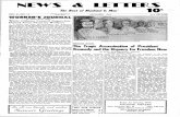 'The Root of Mankind Is Man' - Marxists Internet Archive · NEWS A LETTERS 'The Root of Mankind Is Man' 10 VOL 8—NO. 10 Printed In 100 Percent Union Shop DECEMBER, 1963 10c A Copy