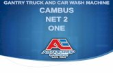 GANTRY TRUCK AND CAR WASH MACHINE CAMBUS NET 2 ONE Cambus-NET2-ONE_12.2017... · Cambus Wi-Fi connection Connection, on the car wash machine site, by the use a Wi-Fi router It is