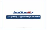 Broadband Internet Services - hathway.com · will provide you with all the necessary information to help you make the best of your Hathway Broadband Internet connection by getting